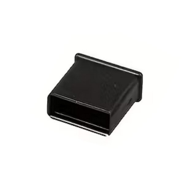 Ochranná krytka pre USB-A konektor, čierna