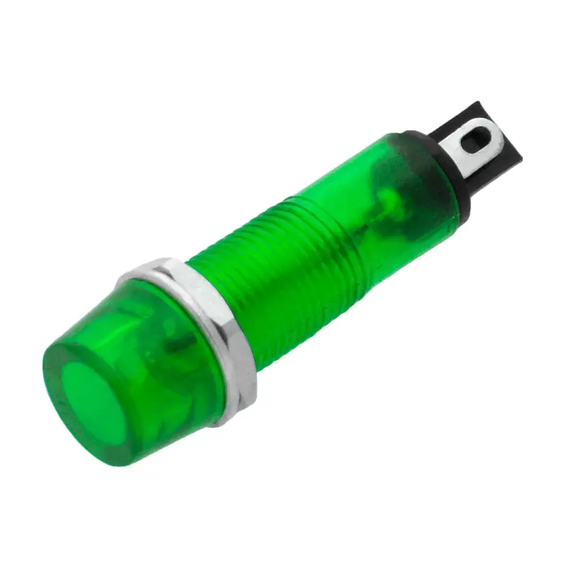 Kontrolná signálka 230V zelená 9mm