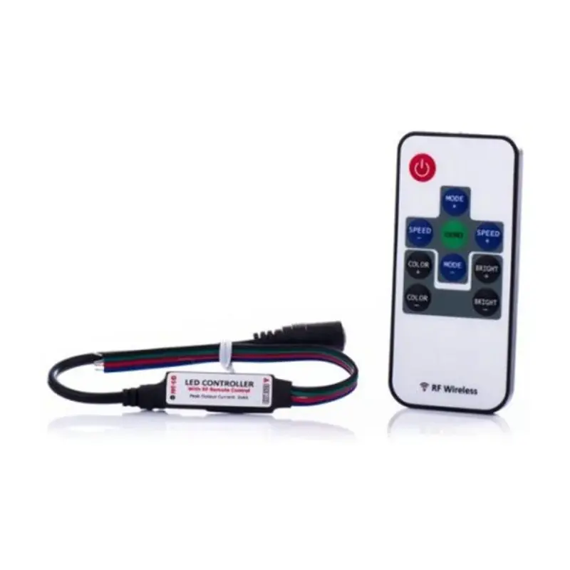 RF ovládač RGB pásikov 5-24V/12A