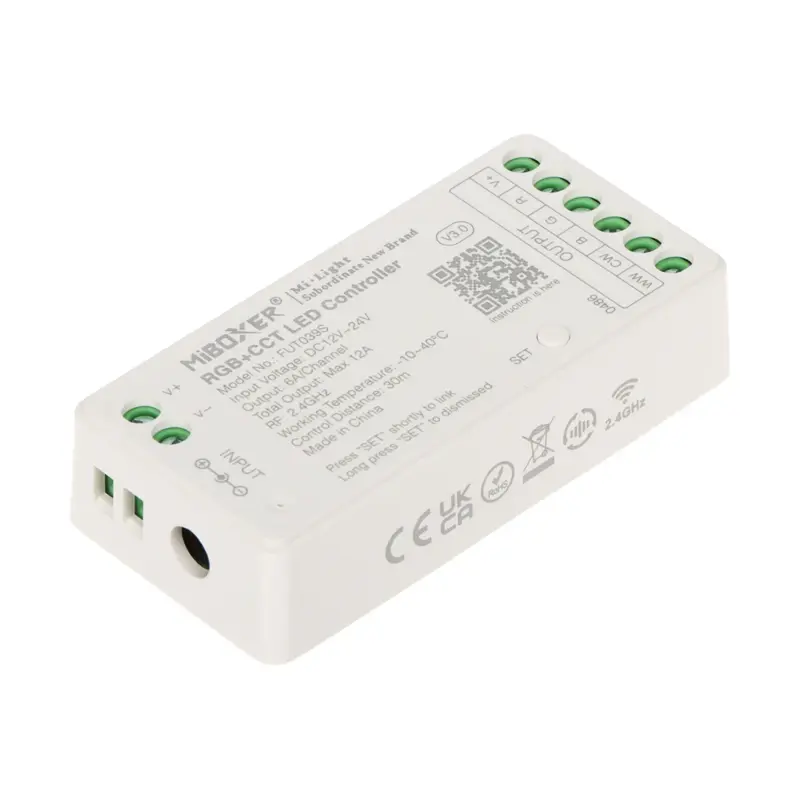 LED controller pre RGBCCT pásy 12-24VDC Miboxer/Milight