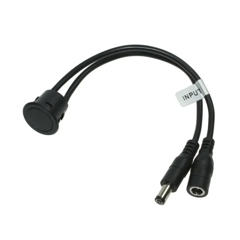 Vypínač pre LED pásky dotykový - TD004B, čierny 12/24V 4A
