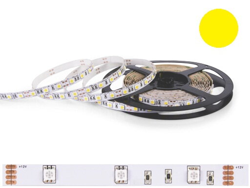 LED pásik SMD5050 12V 60LED/m IP20 biely teplý