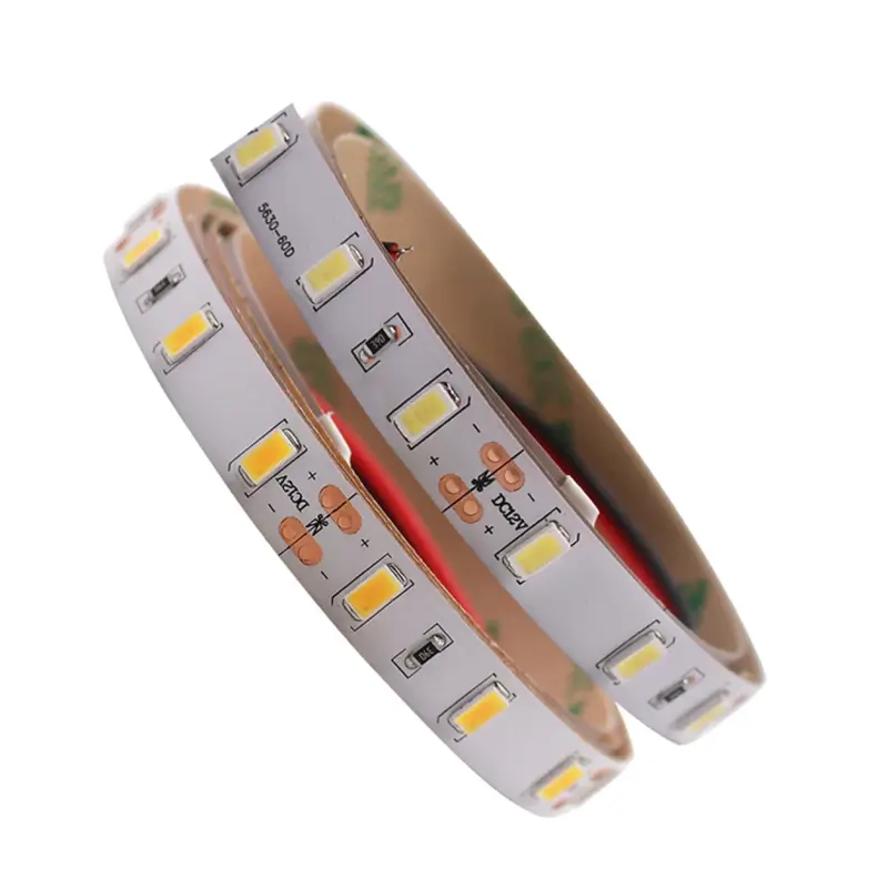 LED pásik SMD5630 60LED/m IP20 12W/m (Sanan), teplá biela (5m)