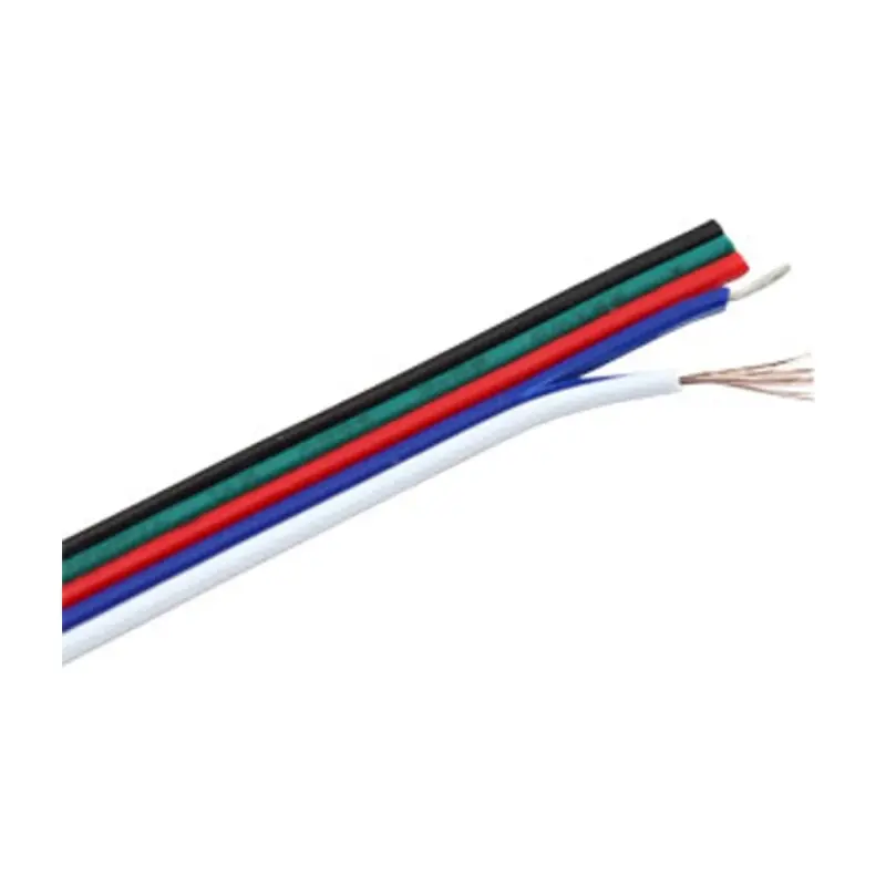 RGBW kábel pre LED pásiky 5x0.3mm2, 1m