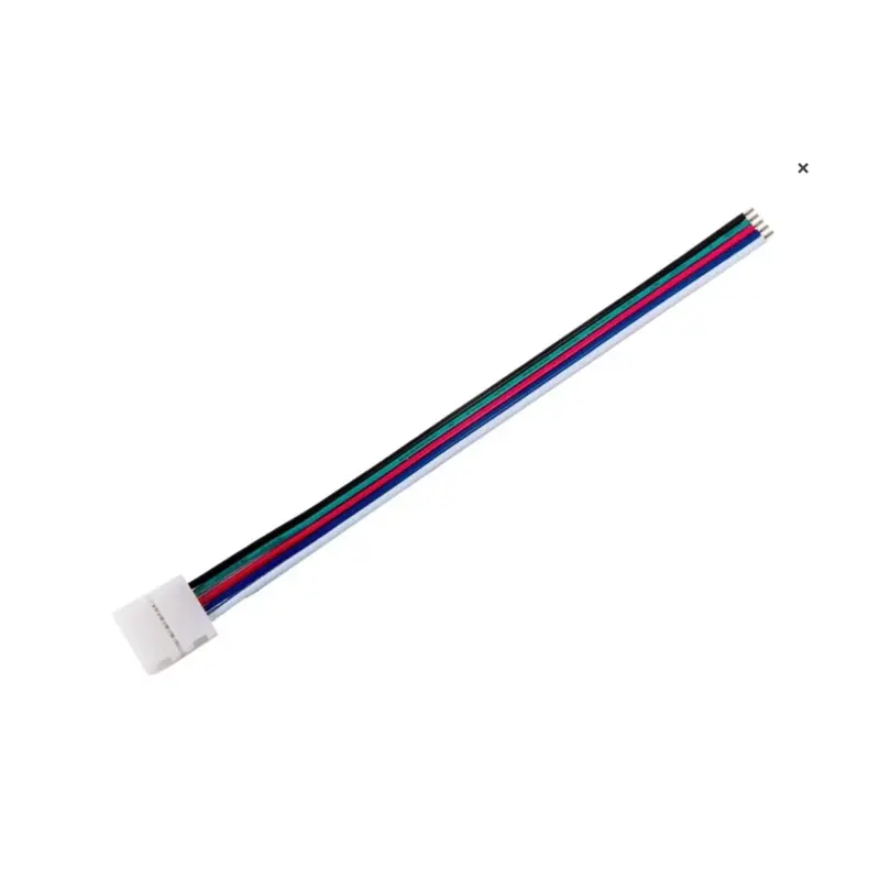 Zaklapávací konektor pre RGBW LED pásy s vodičom