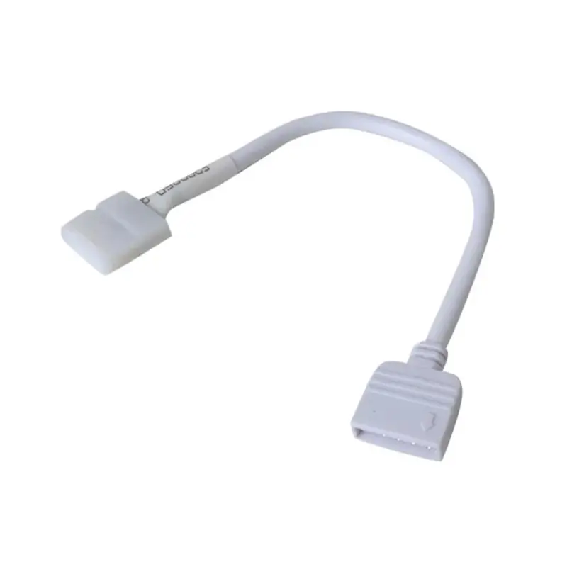 Káblová prepojka RGBW CLIP-zásuvka 5-Pin 10 mm, dĺžka 15cm