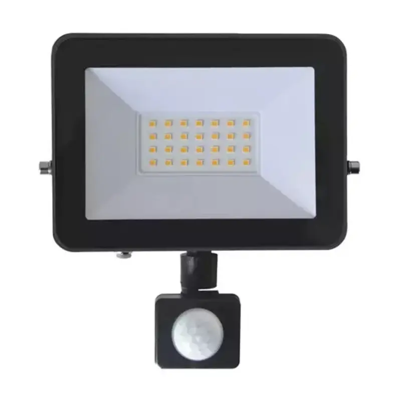 LED reflektor GETI GLF30P 30W s PIR čidlom