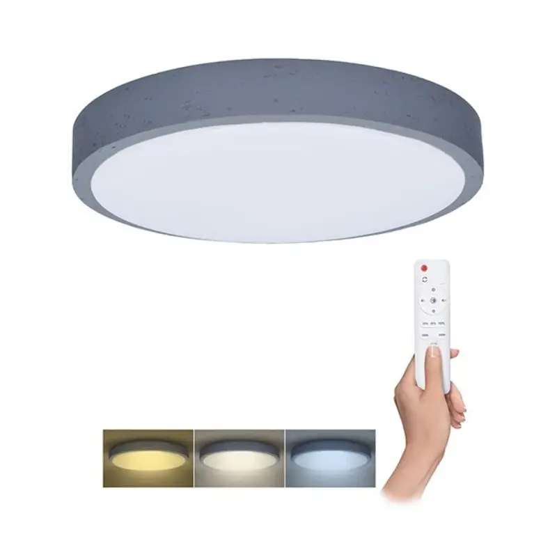 LED stropné svietidlo SOLIGHT WO8002 60W 49cm Grey, stmievateľné