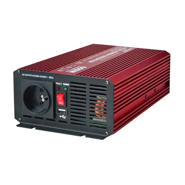 Menič napätia CARSPA P600 12V/230V 600W čistá sínusoida USB Menič napätia CARSPA P600 12V/230V 600W čistá sínusoida USB