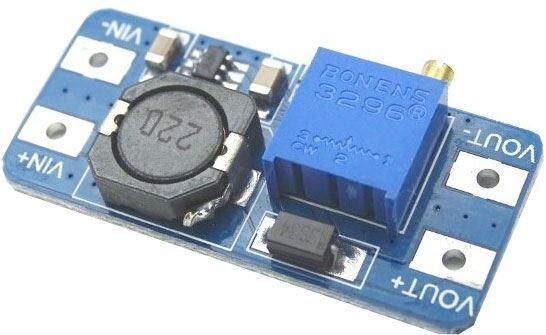 Napájací modul MT3608, step-up menič 2-24V 2A Napájací modul MT3608, step-up menič 2-24V 2A