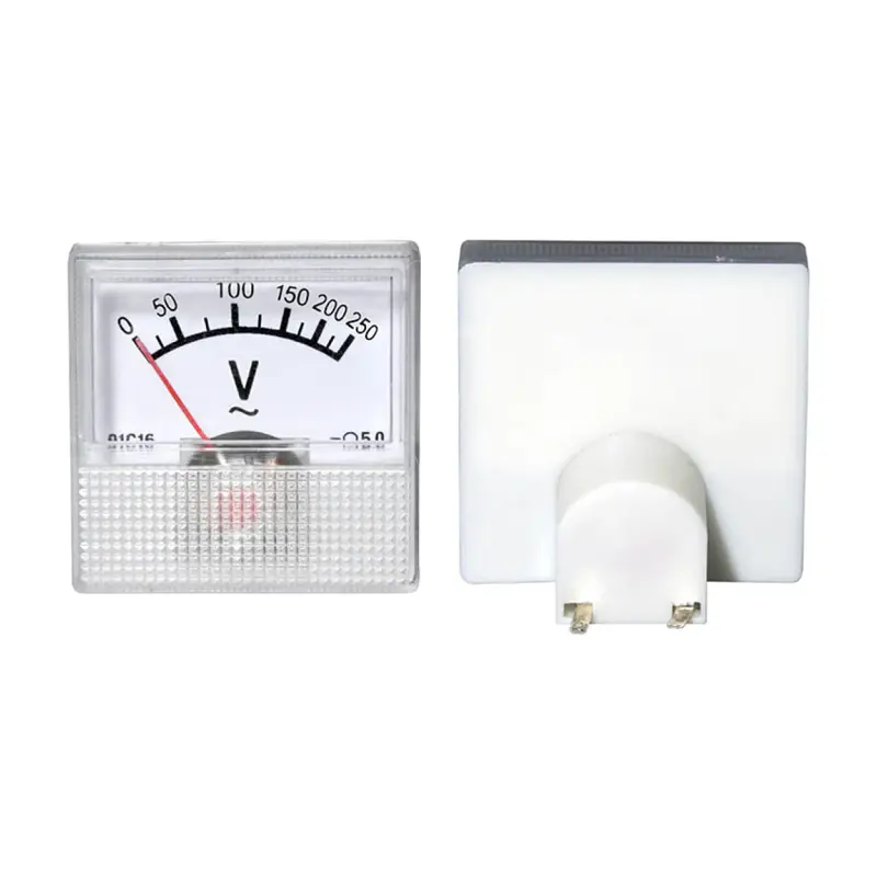 Voltmeter analógový mini, 250V DC