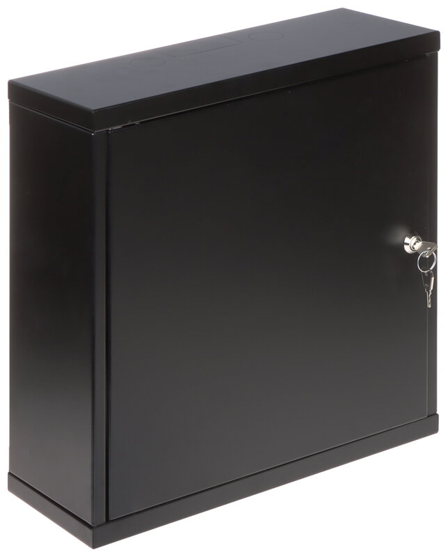 Montážna plechová skriňa 400x400x140mm TPR-4, Čierna