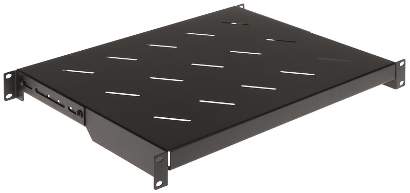 Nastaviteľná polica do RACK 19" 350-430mm