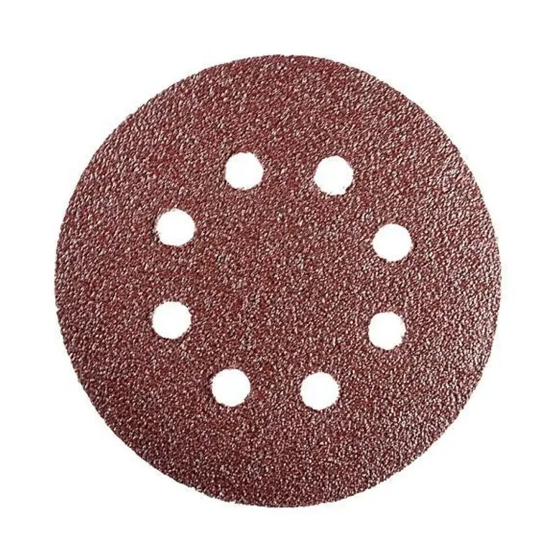 Brúsny výsek okrúhly KONNER D38 125 mm, P080, 8 dier, bal. 10 ks 