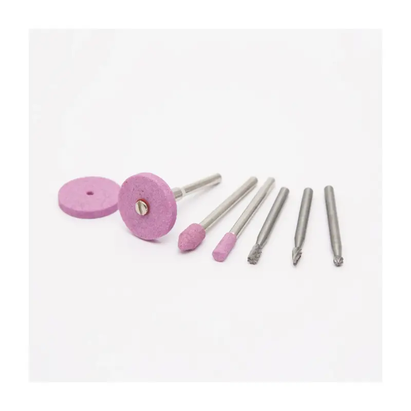 Brúsna a gravírovacia sada 7ks, oska 3.1mm