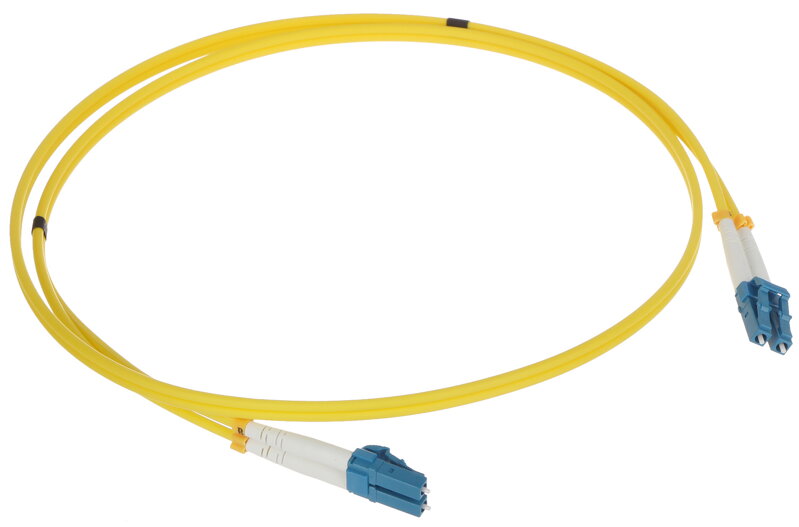 Optický patchcord LC-PC / LC-PC 1m, duplex, SM, G652.D