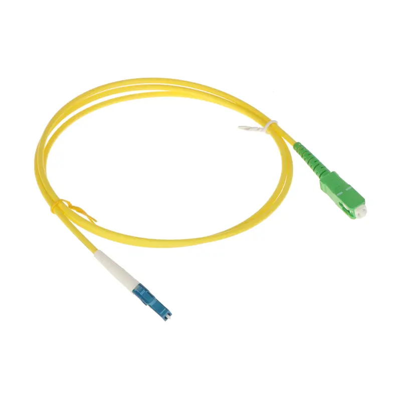 Optický patchcord jednovidový SC-APC/LC 1m