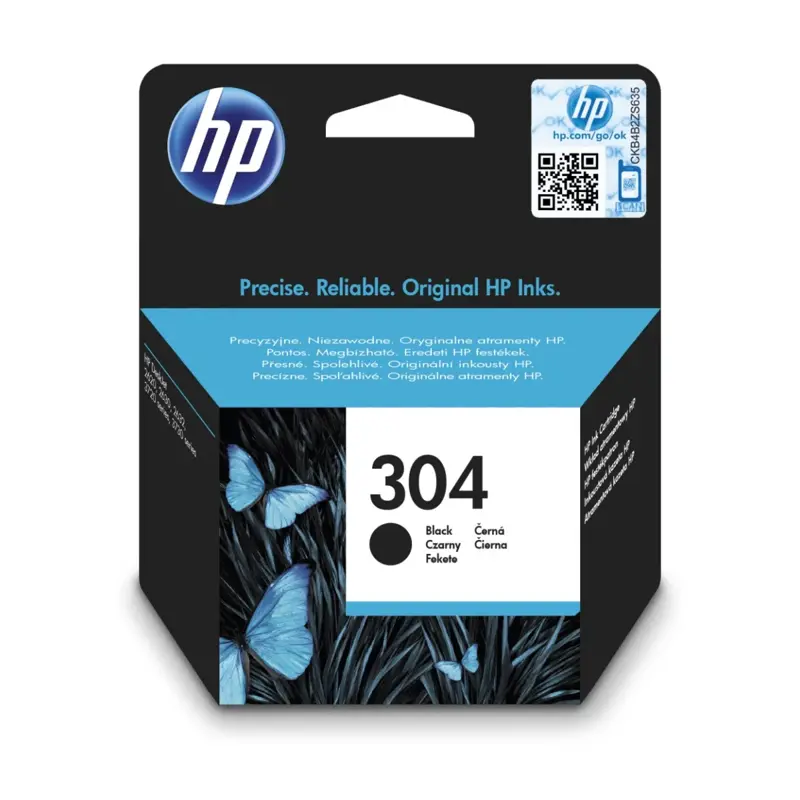Atramentová kazeta HP 304 čierny originál