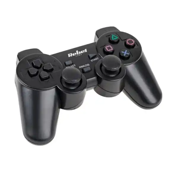 Bezdrôtový gamepad pre PC/PS3 REBEL Gamer Dual Shock