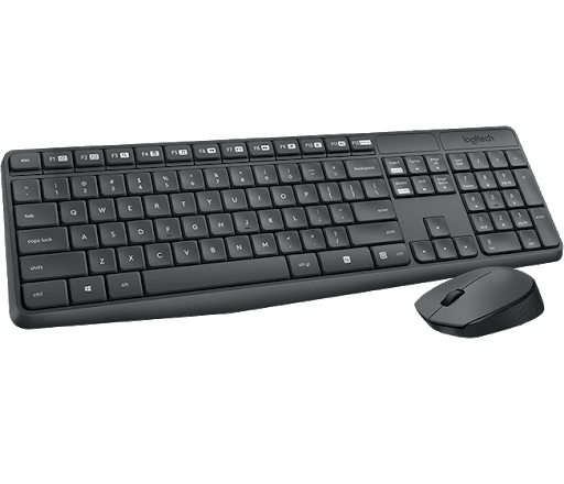 Bezdrôtová klávesnica + myš Logitech MK235 CZ/SK 2.4GHz Bezdrôtová klávesnica + myš Logitech MK235 CZ/SK 2.4GHz