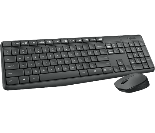 Bezdrôtová klávesnica + myš Logitech MK235 CZ/SK 2.4GHz