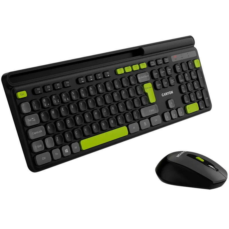 Bezdrôtový set CANYON HSET-W5, klávesnica + myš