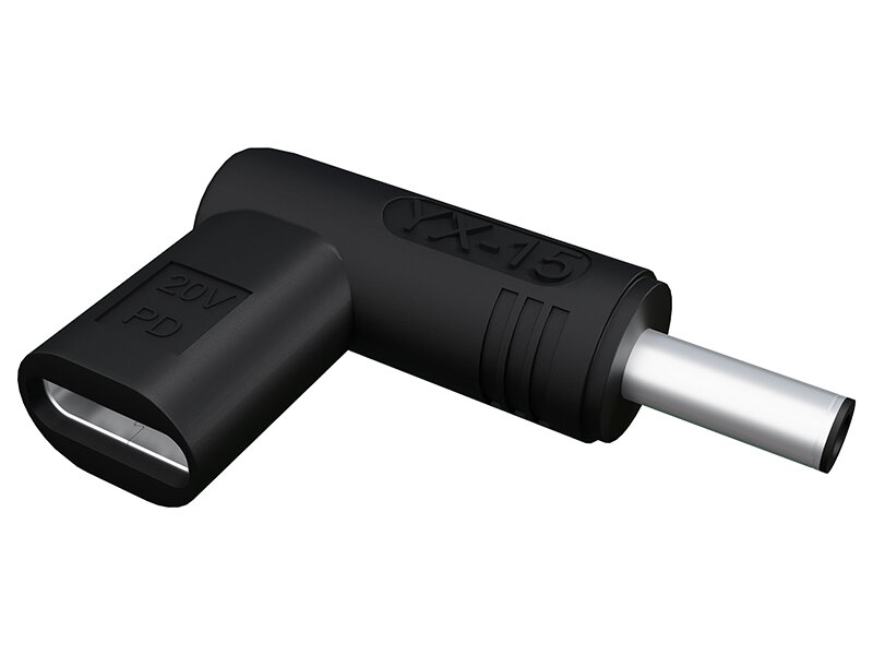 Redukcia USB-C / 1.35 x 4.0mm konektor do notebooku