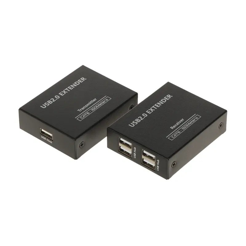 Predĺženie 4xUSB 2.0 port cez UTP kábel do 150m