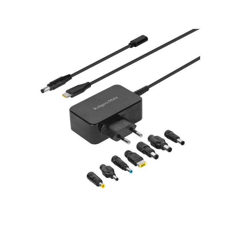 Univerzálny zdroj pre notebooky 65W PD, 7 koncoviek