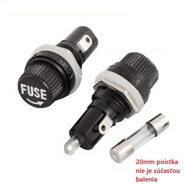 Poistkové púzdro panelové, 20mm