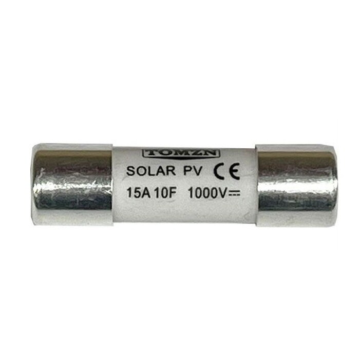Poistka pre fotovoltaické systémy 15A/1000V DC, 10x38mm