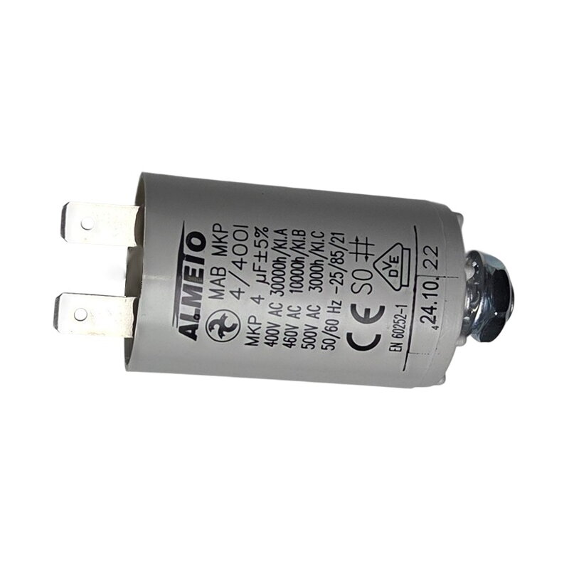 Kondenzátor rozbehový motorový 4uF 450VAC 2PIN