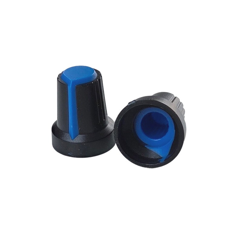 Krytka potenciometra AG2 6mm oska, modrá