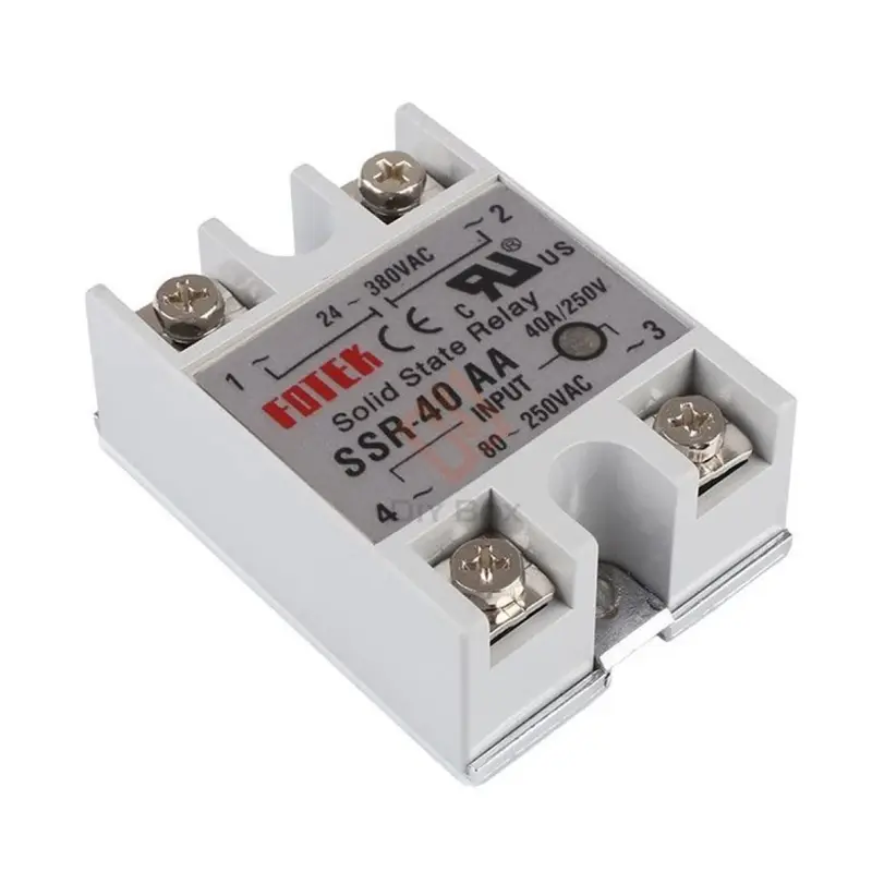 Bezkontaktné relé SSR-40A, 24-380VAC