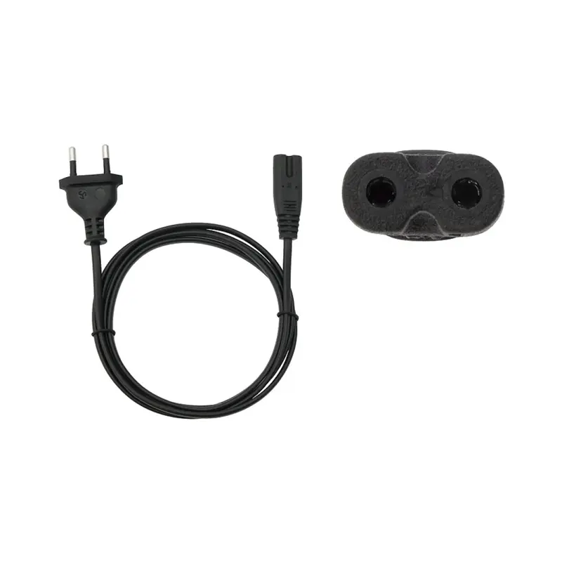 Sieťová šnúra magnetofónová 230V, čierna, 5m