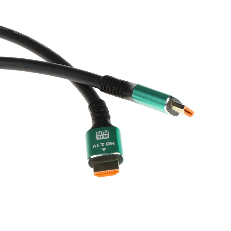 Kábel HDMI v2.1 UHD 8K 1,5m, pozlátené konektory Kábel HDMI v2.1 UHD 8K 1,5m, pozlátené konektory
