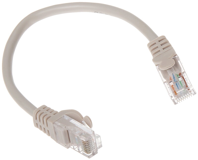 Patchcord RJ45 cat5 0.2m - rôzne farby