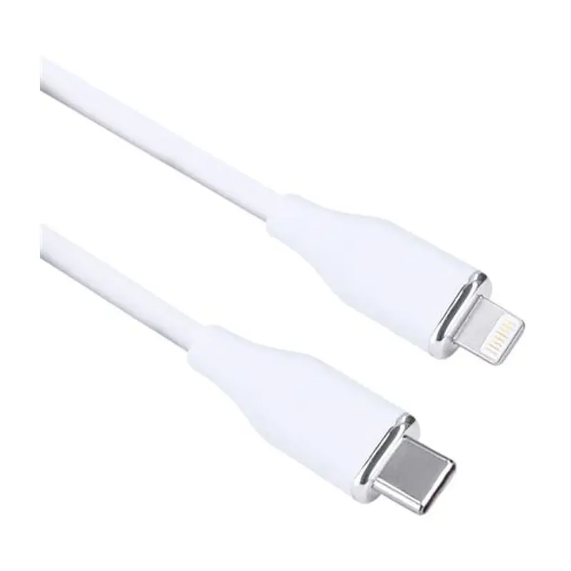Šnúra Solight USB-C / Lightning, silikón, 1m