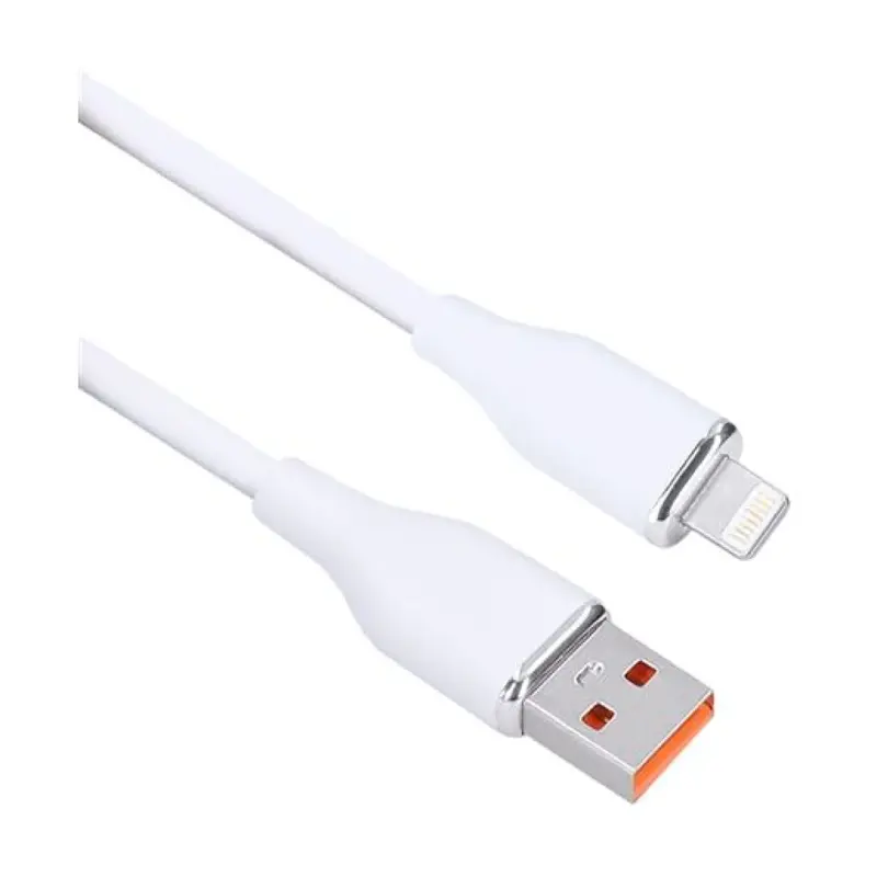 Šnúra Solight USB-A 2.0 / Lightning konektor, silikón, 2m