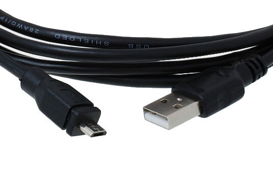 Šnúra USB - microUSB 1m