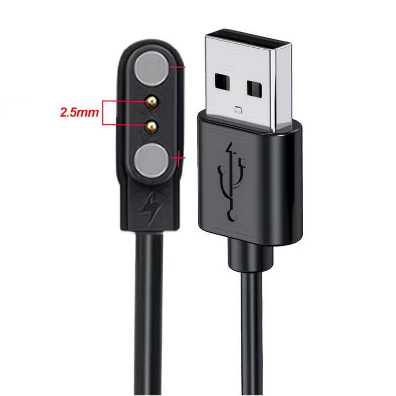 USB nabíjací kábel pre SMART hodinky 2,5mm