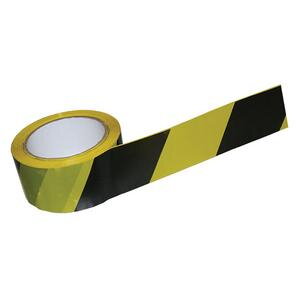 Vyznačovacia lepiaca páska 50mm/66m, žlto-čierna