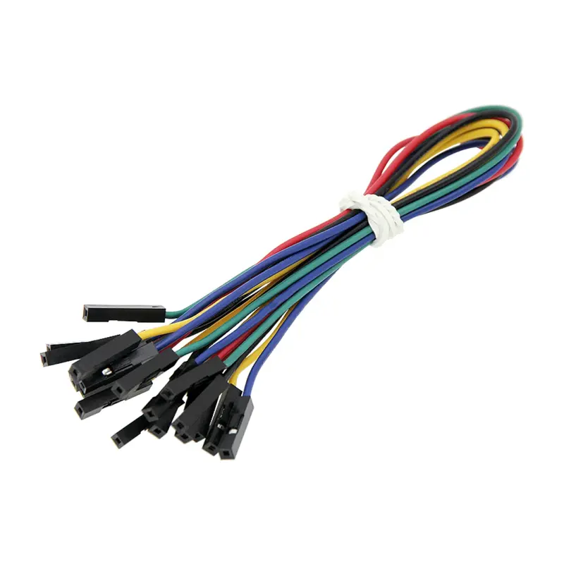 Sada prepojovacích káblov 10ks 20cm, zdierka/zdierka