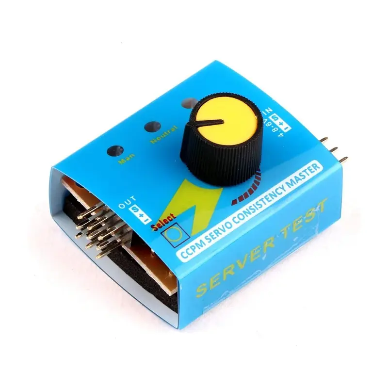 Tester CCPM servo motorčekov