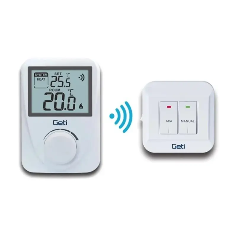 Termostat GETI GRT02 bezdrôtový