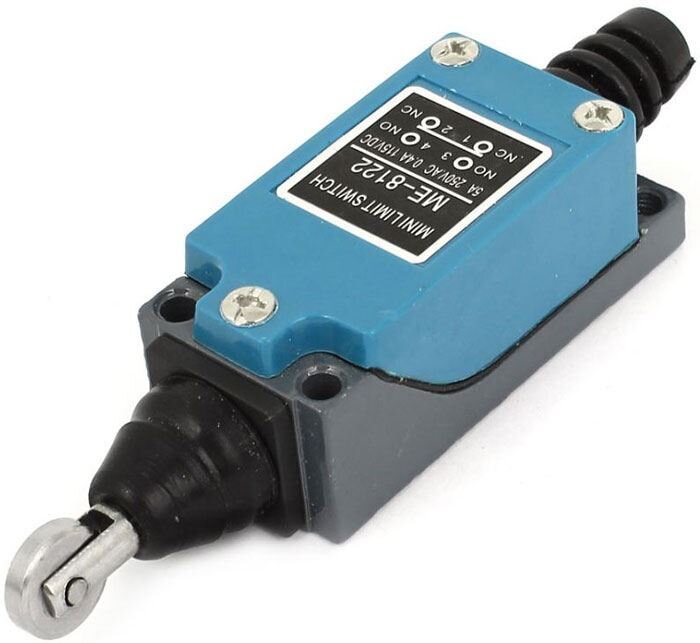 Koncový spínač ME-8122 s kollieskom, 5A 250VAC NC-NO Koncový spínač ME-8122 s kollieskom, 5A 250VAC NC-NO