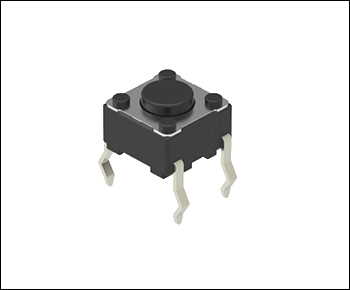 Mikrotlačidlo 4pin, OFF (ON) 6x6 h=5mm Mikrotlačidlo 4pin, OFF (ON) 6x6 h=5mm