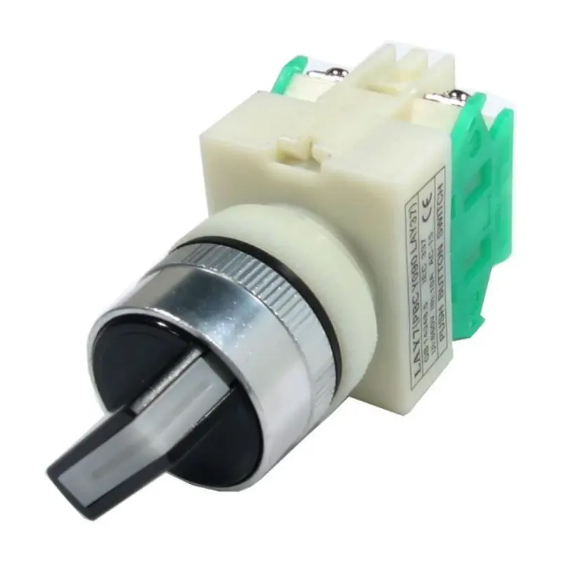 Otočný prepínač LAY7 ON-OFF, 2-pólový, 250V/6A