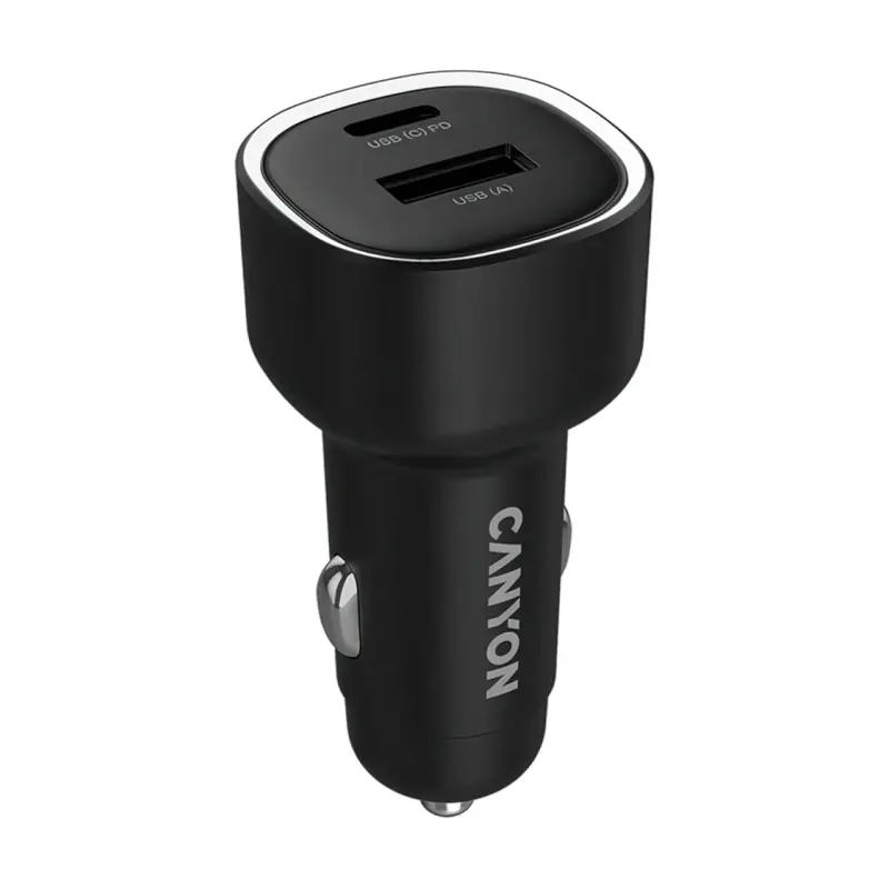 Autonabíjačka Canyon OnDrive 48W, USB-C + 1x USB-A