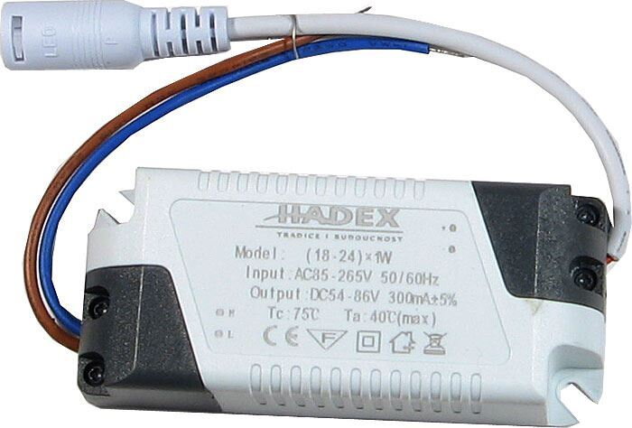 LED driver - zdroj 18-24W 230V/54-86V/300mA LED driver - zdroj 18-24W 230V/54-86V/300mA